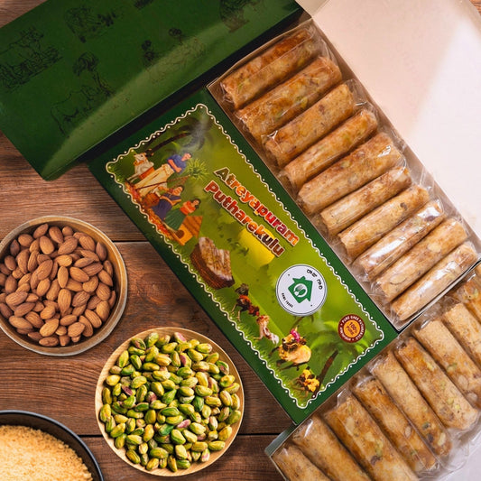 Dryfruit Putharekulu Box (8 Pcs)
